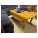 17” tall drop leaf coffee table