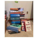 Old and older cookbooks, many church group, etc
