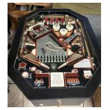 Circa 1933 Piranha tabletop pinball game. Pick up to be arranged with seller at a different location in CR, in a basement. These have not been used or powered up in years and will sell AS-IS.