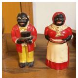 F&F Aunt Jemima & Uncle Mose S&P shakers