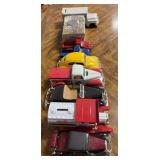 Assorted die cast cars