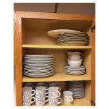 Chantilly by Hearthside dishes in cabinet B