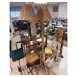 Plant stands, child’s chair, hall tree, table lamps, and more