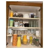 Dishes, glasses, plates, bowls, etc