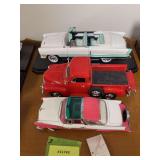 3 model cars