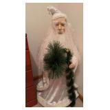 Modern Father Christmas figure, approx 3’ tall