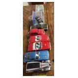Assorted toy cars