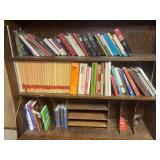 3 shelves of books