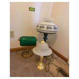 Three lamps