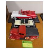 3 model cars