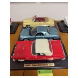 3 model cars