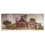 46” long plastic barn wall art