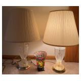 Three lamps