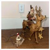 Resin reindeer as shown