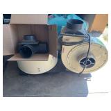 Shopfox 1 1/2 hp dust collector with hoses