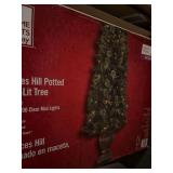 6.5’ Paces Hill potted prelit tree