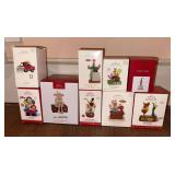 Hallmark ornaments as shown