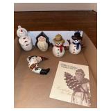 Five Walnut Ridge ornaments