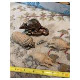 Assorted armadillos