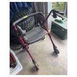 Nova rolling walker w/ seat