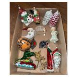 Glass ornaments and others