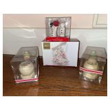 Hallmark decor and Mikasa covered box