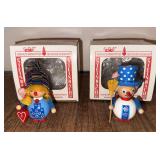 Two Steinbach ornaments