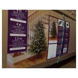 4’ slim style prelit LED Christmas tree