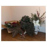 Artificial Christmas decor