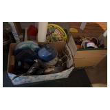 All under table, kitchen items, see photos