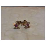20 KT post earrings