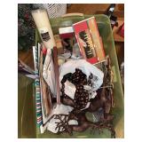 Holiday decor, boxes & bags, LED candles, etc