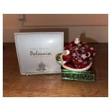 Kurt S Adler Polonaise collection glass ornament