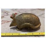 Brass armadillo