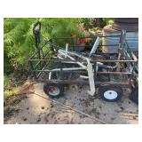 28 x 45 wagon style garden cart
