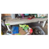 5’10” painted coffee table