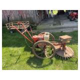 Bachtold walk behind bicycle wheel weed mower