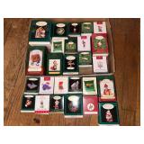 Hallmark mini ornaments as shown