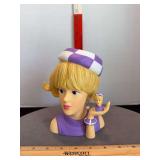 Lady Head Vase as shown