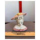 Lady Head Vase as shown