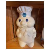 Pillsbury Dough Boy cookie jar Crazing but no other damage noted
