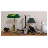 Desk lamps as shown