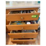 4 drawers kitchen utensils