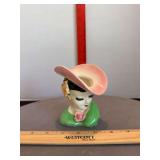 Lady Head Vase as shown