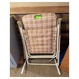 Two lawn chairs