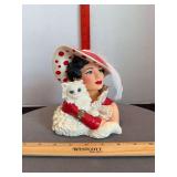 Lady Head Vase as shown