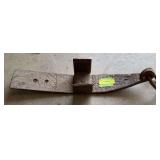 Cast iron wheel drag-shoe