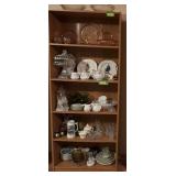 Two bookcases 12D x 28L x 72H NO CONTENTS!! There are 7 pair of these, it will be first come first serve, No picking & choosing of shelf
