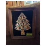 Framed jewelry tree
