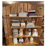 Rustic shelving 12D x 48L x 64H NO CONTENTS!